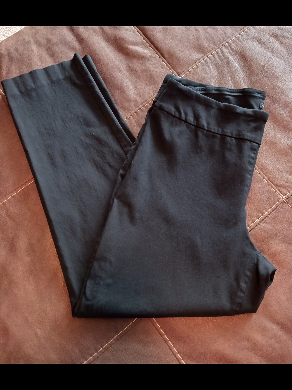 Counterparts Black Slim Casual Stretch Pants Sz 14P EUC